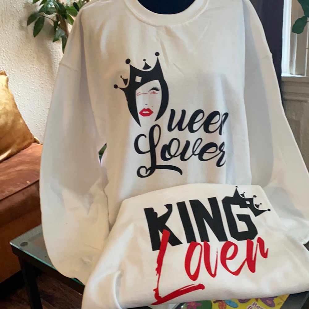 Sweat shirt his or hers